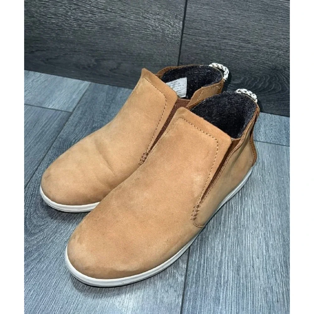 Olukai Hawai'iloa Manu Hope ankle flat slip on comfort boots Brown 6.5 S000146